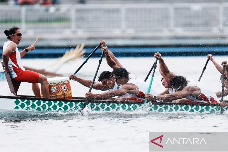 Tim perahu naga pertegas dominasi, tambah emas ketiga untuk Indonesia