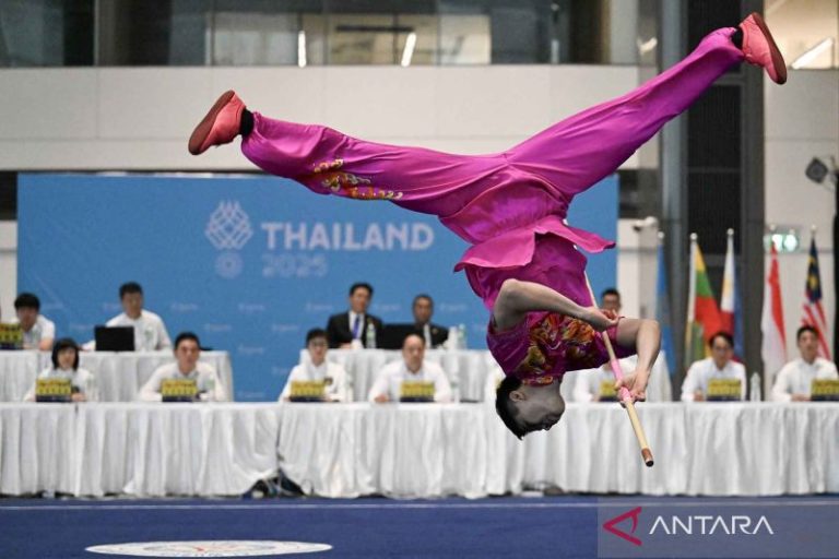 Atlet wushu Edgar Xavier raih medali emas wushu taolu SEA Games 2025