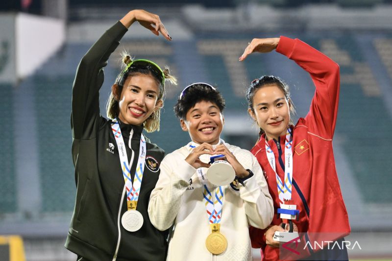 Koleksi tujuh emas buat atletik Indonesia capai target lebih awal