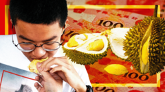 Berkat durian Musang King, kota di Malaysia menikmati aliran uang dari China