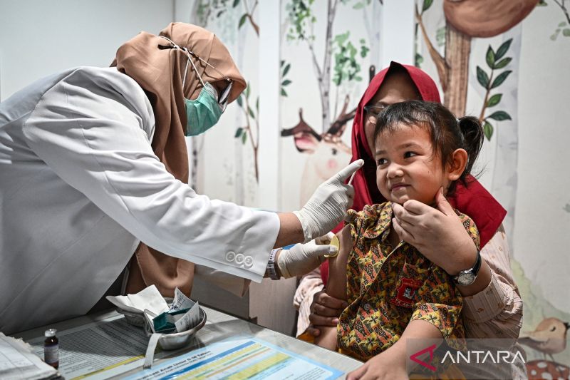 Kemenkes: Campak turun sekitar 95 persen dari minggu pertama 2026