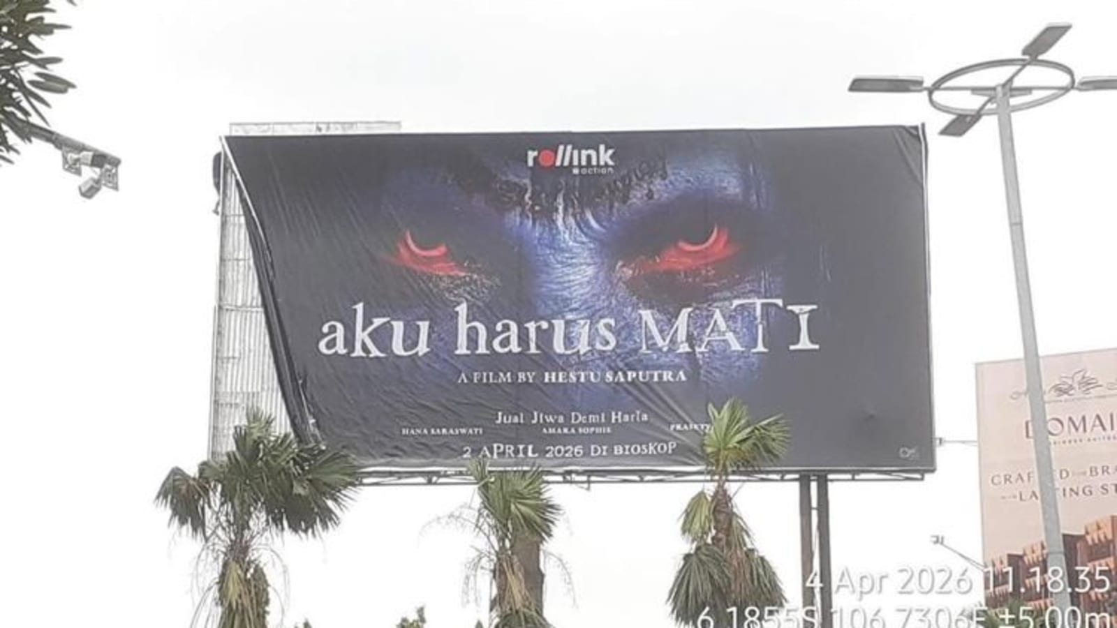 Baliho film 'Aku Harus Mati' ditertibkan, batas antara kreativitas dan kesehatan mental disorot