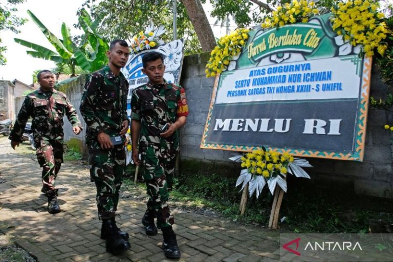 Tiga prajurit TNI gugur, Israel bantah serang pasukan PBB di Lebanon