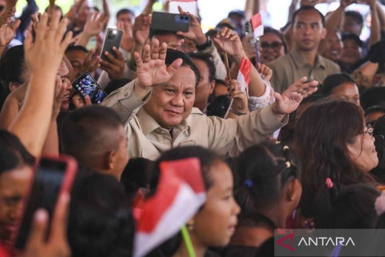 Presiden Prabowo kunjungi Pulau Miangas