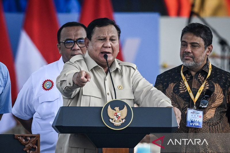 Prabowo umumkan pembentukan Satgas Mitigasi PHK guna lindungi pekerja