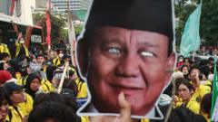 Prabowo tuding demo dibayar – 'Upaya agar gerakan mahasiswa tidak dipercaya', kata pengamat