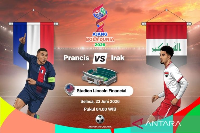 Pratinjau Prancis vs Irak: Ambisi Les Blues pastikan tiket 32 besar
