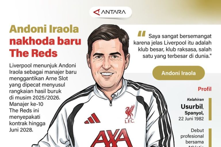 Andoni Iraola nahkoda baru The Reds