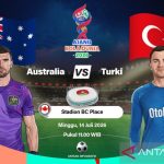 Australia bungkam Turki 2-0 dalam laga Grup D