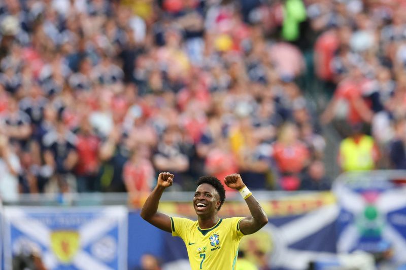 Klasemen Sepatu Emas Piala Dunia 2026: Vinicius naik ke posisi kedua