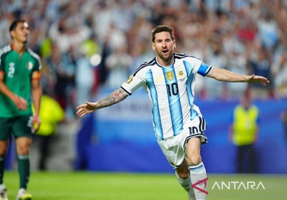 Messi samai rekor Klose sebagai pencetak gol terbanyak di Piala Dunia