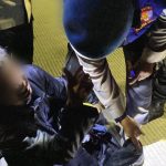 Patroli Polres Jakbar amankan pria yang bawa sajam di Tubagus Angke