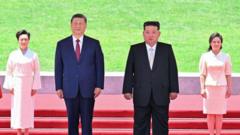 Persahabatan atau alat tawar-menawar: Mengapa Xi Jinping berada di Korea Utara?