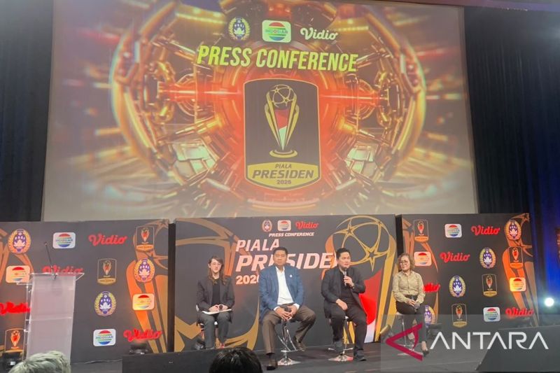 Piala Presiden 2026, delapan klub dari empat negara ambil bagian