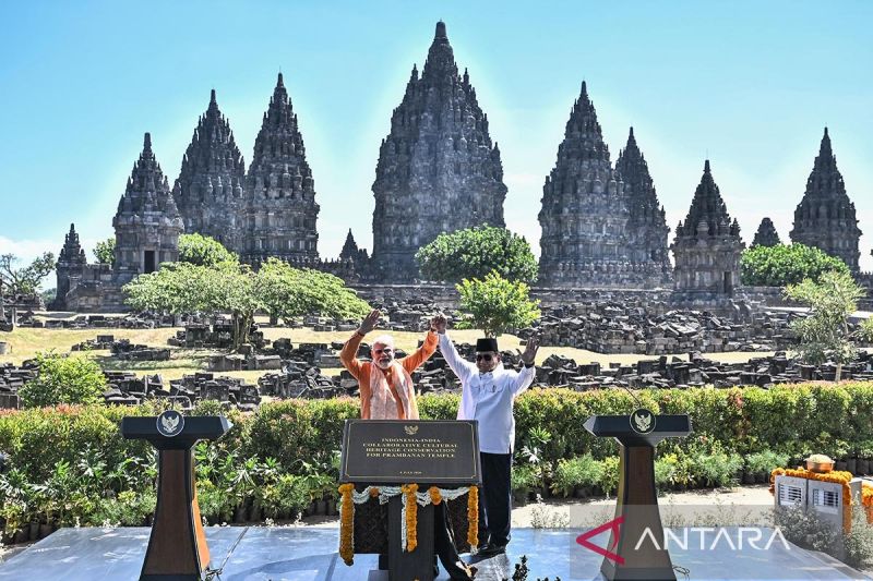 Prabowo harap kunjungan PM Modi ke Prambanan pererat persahabatan