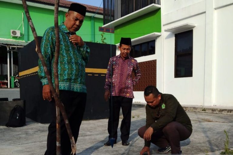Kemenag ajak masyarakat akurasi arah kiblathari ini