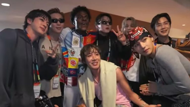 IShowSpeed girang bertemu BTS di final Piala Dunia FIFA, pelukan bareng hingga salto