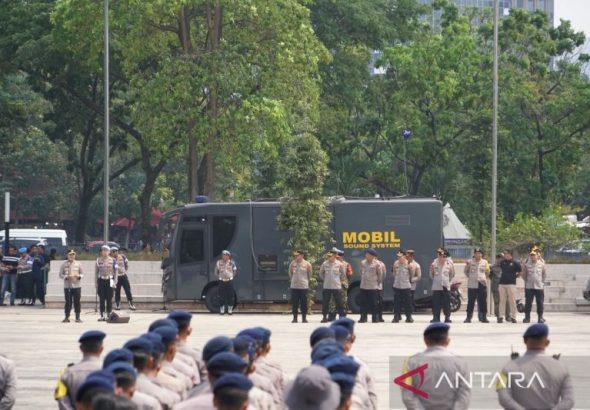 Polisi kerahkan 3.269 personel amankan dzikir dan doa di Monas