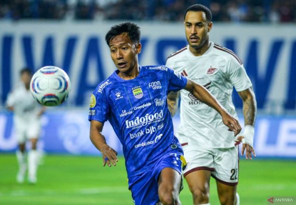 Beckham Putra ingin Persib akhiri rekor buruk lawan Persijap